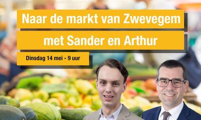 Naar de markt met Sander en Arthur